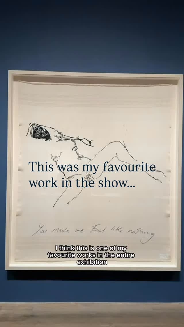 I filmed this on my phone walking through the Tate Modern so it’s not perfect…however this work really stopped me.