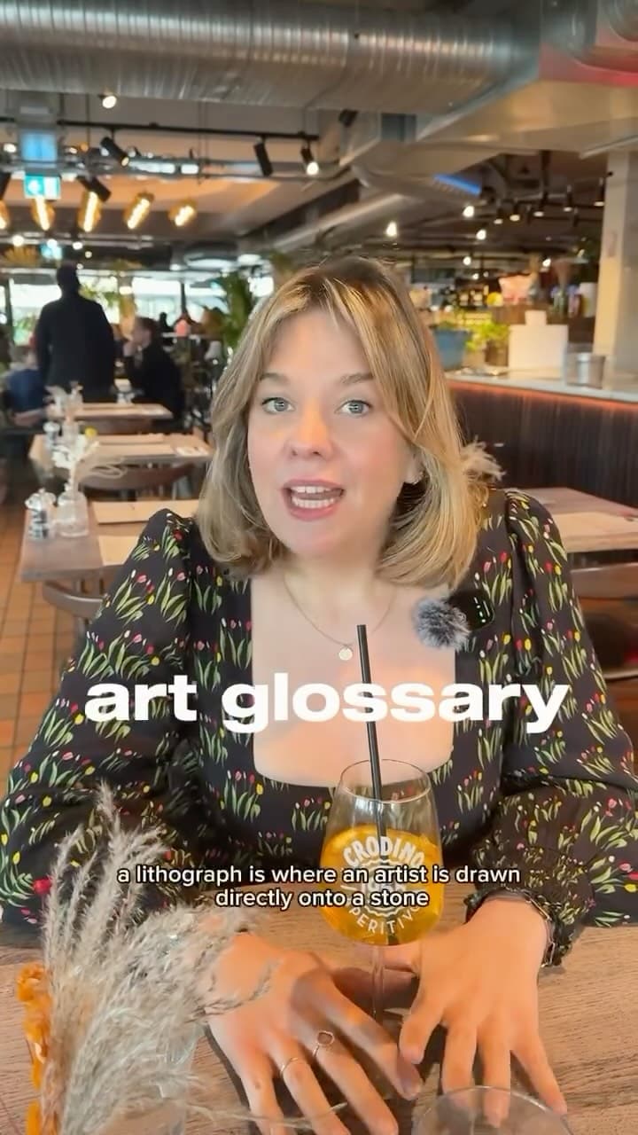 Art Glossary: What is a lithograph?