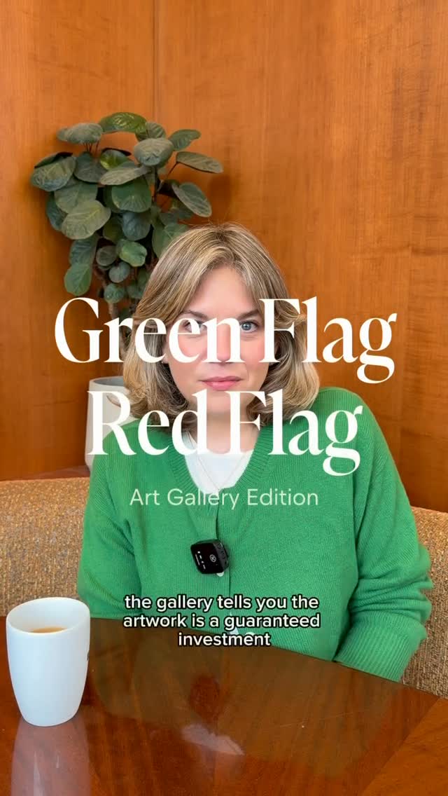 Green Flag, Red Flag: Art Gallery Edition