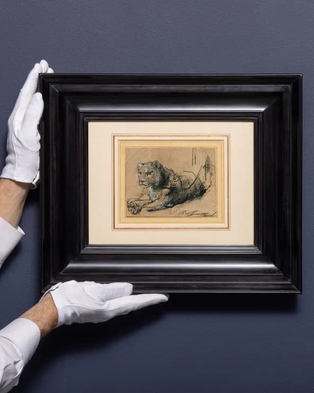 Rembrandt's Lion at Auction: What a Record Result Really Tells Us